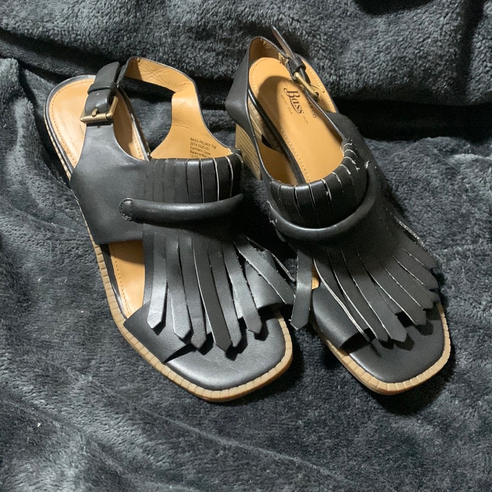 G.H Bass Palmer fringe shoes